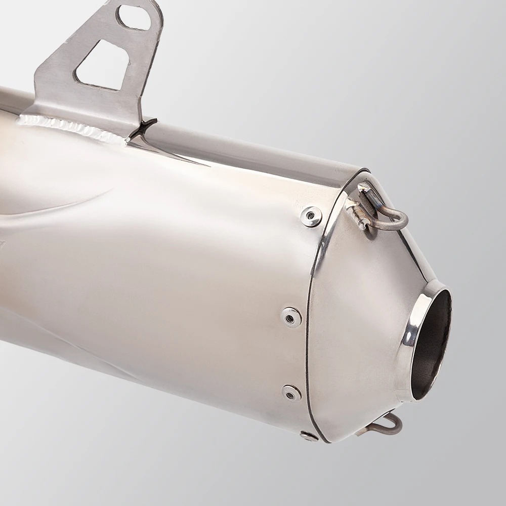 Universal 51mm Titanium Motorcycle Exhaust Muffler Is Suitable for MT07 MT09 Z900 Z400 Ninja400 Gsx250 Gsx750 Motorcycle Racing